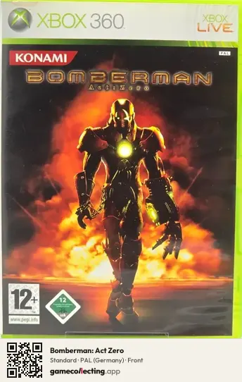 Bomberman: Act Zero Xbox 360, Germany box front