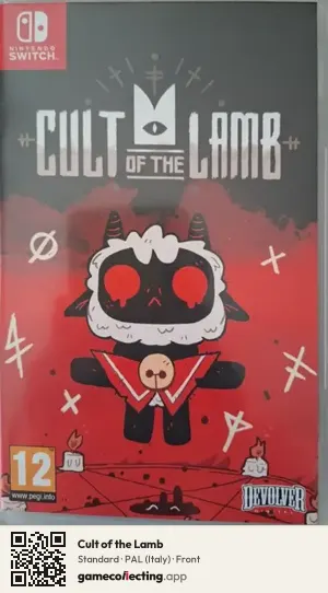 Cult of the Lamb Nintendo Switch, Italy box front