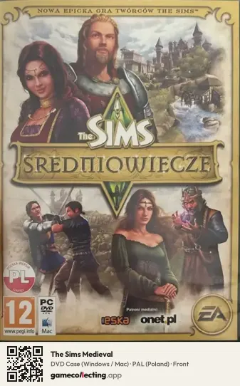 The Sims Medieval Computer, Poland box front