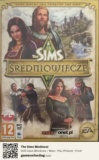 The Sims Medieval Computer, Poland box front