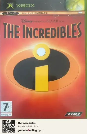 The Incredibles Xbox, PAL box front