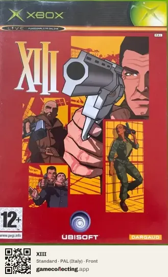 XIII Xbox, Italy box front