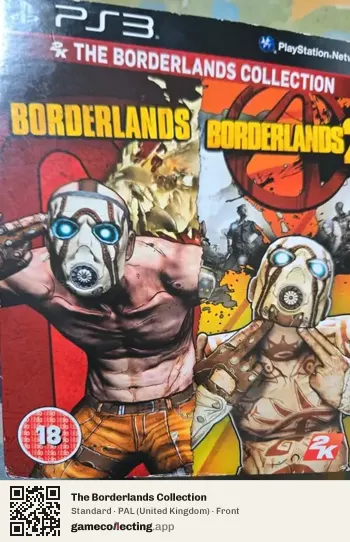 The Borderlands Collection PlayStation 3, United Kingdom box front