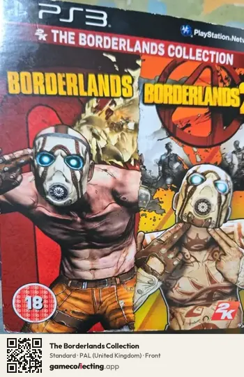 The Borderlands Collection PlayStation 3, United Kingdom box front
