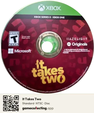 It Takes Two Xbox Series X, NTSC disc