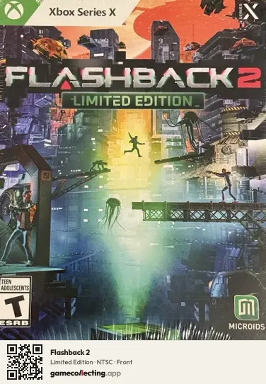 Flashback 2 Xbox Series X, NTSC box front
