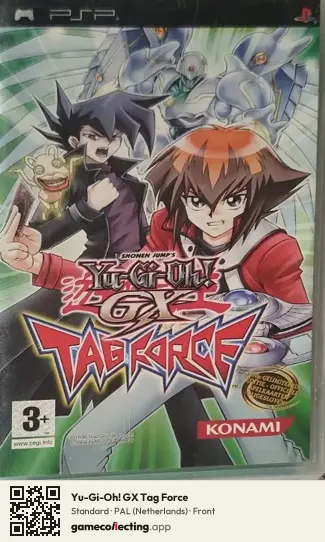 Yu-Gi-Oh! GX Tag Force PlayStation Portable, Netherlands box front