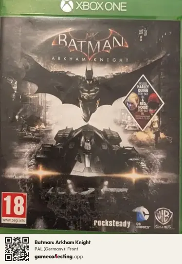 Batman: Arkham Knight Xbox One, Germany box front