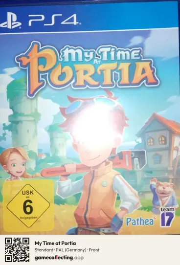 My Time at Portia PlayStation 4, Germany box front