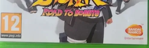 Naruto Shippuden: Ultimate Ninja Storm 4: Road to Boruto, the PEGI square on its front
