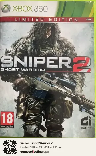 Sniper: Ghost Warrior 2 Xbox 360, Poland box front