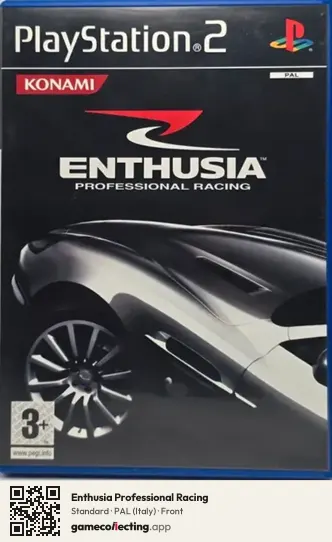 Enthusia Professional Racing PlayStation 2, Italy box front