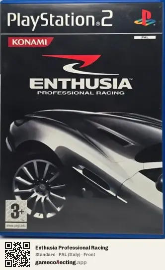 Enthusia Professional Racing PlayStation 2, Italy box front