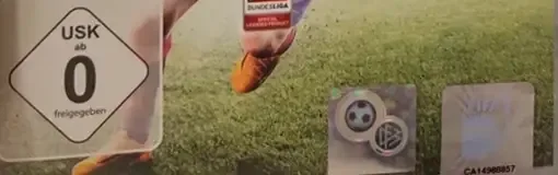 FIFA 15, the USK square on its front