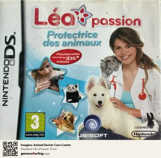 Imagine: Animal Doctor Care Center Nintendo DS, France box front