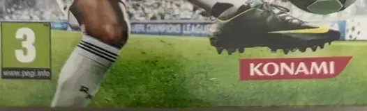 Pro Evolution Soccer 2013, the PEGI square on its front