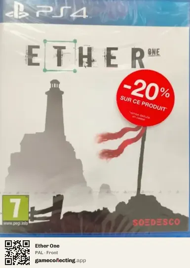 Ether One PlayStation 4, PAL box front