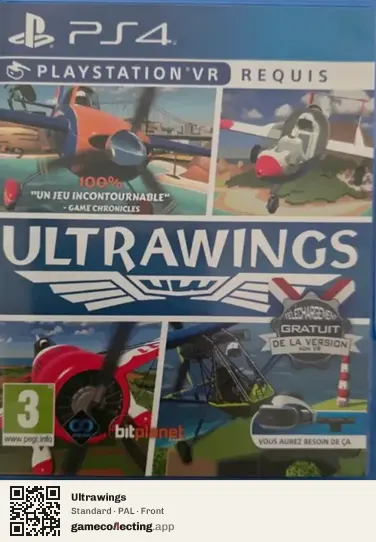 Ultrawings PlayStation 4, PAL box front