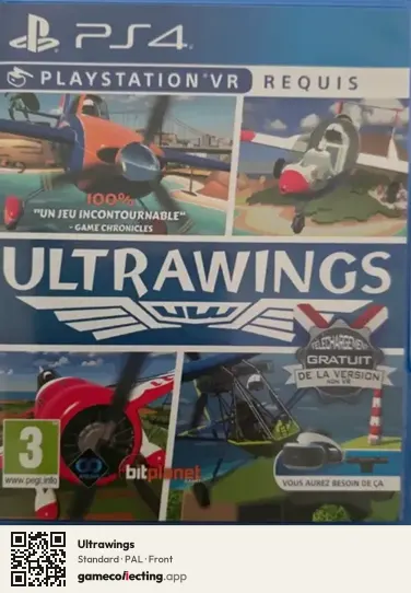 Ultrawings PlayStation 4, PAL box front