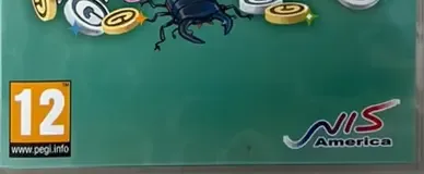 Penny-Punching Princess, the PEGI square on its front