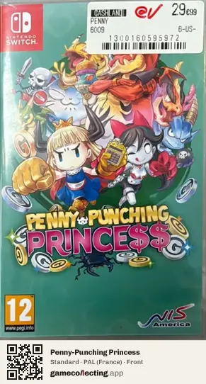 Penny-Punching Princess Nintendo Switch, France box front