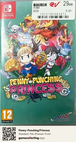 Penny-Punching Princess Nintendo Switch, France box front