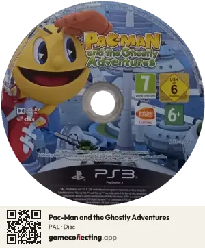 Pac-Man and the Ghostly Adventures PlayStation 3, PAL disc