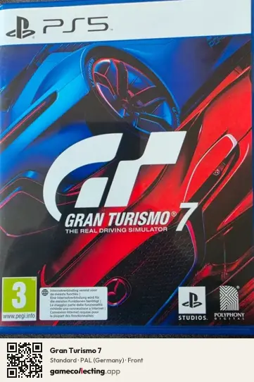 Gran Turismo 7 PlayStation 5, Germany box front