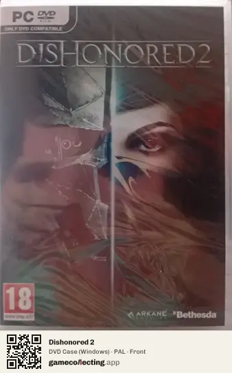 Dishonored 2 Computer, PAL box front
