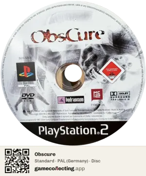 Obscure PlayStation 2, PAL disc