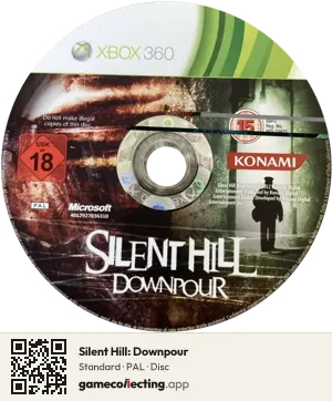 Silent Hill: Downpour Xbox 360, PAL disc