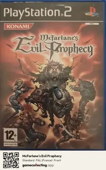 McFarlane's Evil Prophecy PlayStation 2, France box front