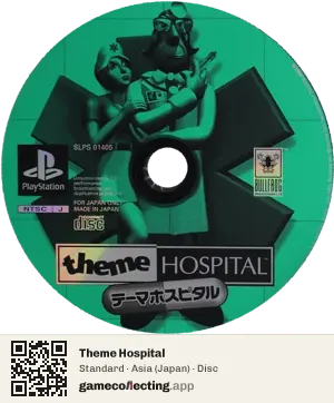 Theme Hospital PlayStation, Asia disc