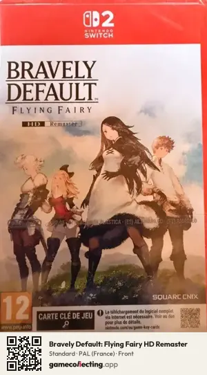 Bravely Default: Flying Fairy HD Remaster Nintendo Switch 2, France box front
