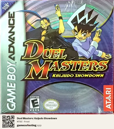 Duel Masters: Kaijudo Showdown Game Boy Advance, NTSC box front