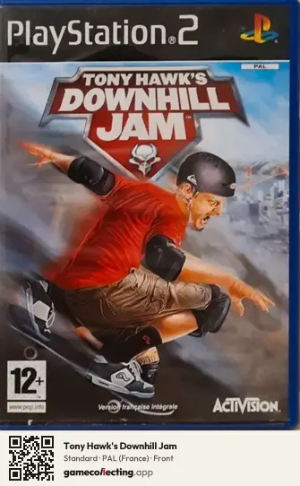 Tony Hawk's Downhill Jam PlayStation 2, France box front