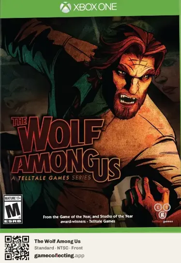 The Wolf Among Us Xbox One, NTSC box front