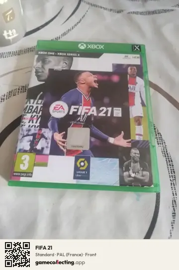 FIFA 21 Xbox One, France box front