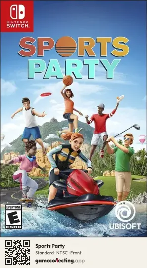 Sports Party Nintendo Switch, NTSC box front