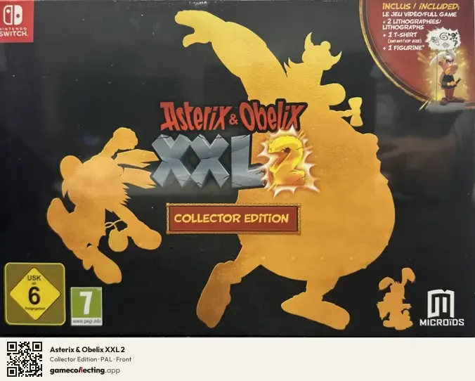 Asterix & Obelix XXL 2 Nintendo Switch, PAL box front