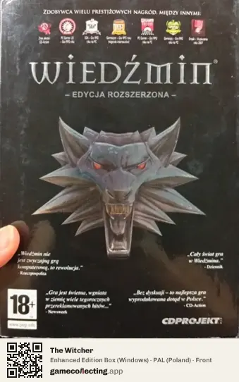 The Witcher Computer, Poland box front