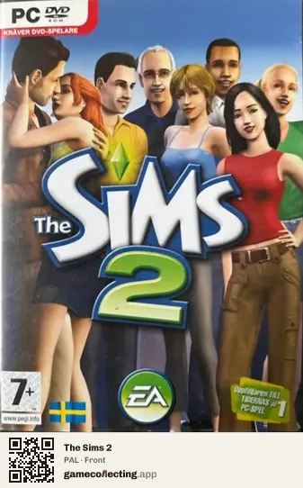 The Sims 2 Computer, PAL box front