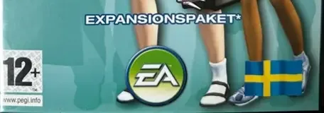 The Sims 2: Bon Voyage, the PEGI square on its front