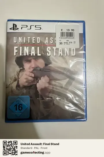 United Assault: Final Stand PlayStation 5, PAL box front