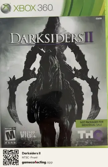 Darksiders II Xbox 360, NTSC box front