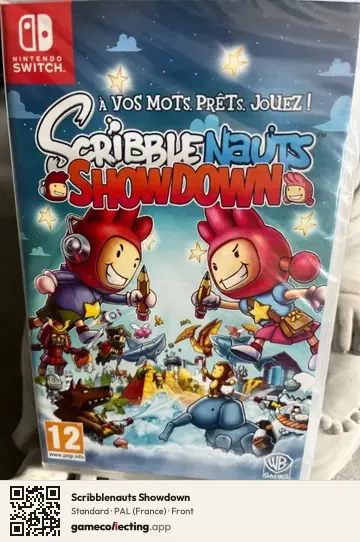 Scribblenauts Showdown Nintendo Switch, France box front