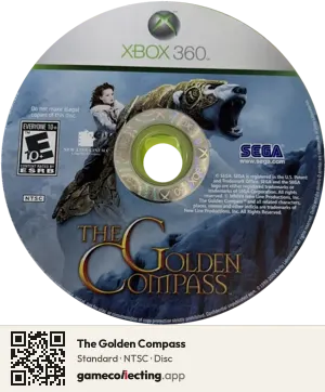 The Golden Compass Xbox 360, NTSC disc