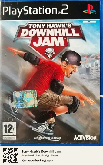 Tony Hawk's Downhill Jam PlayStation 2, Italy box front