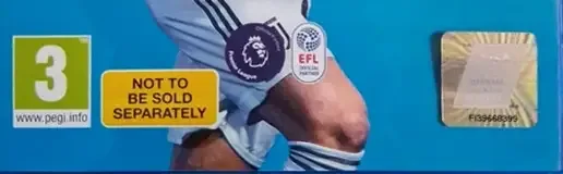 FIFA 19, the USK square on its front