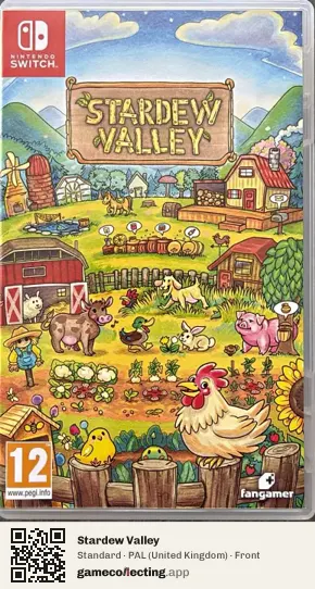 Stardew Valley Nintendo Switch, United Kingdom box front